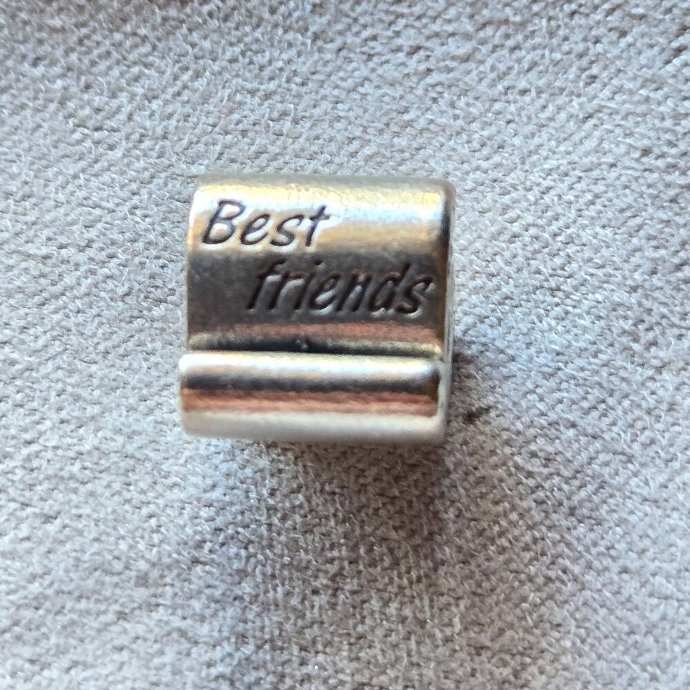 Best Friends Scroll Charm Pandora in 925 Sterling Silver